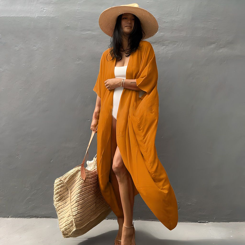 Beach-Cover-Up-Kimono-KIMONOMO-yellow-1-problembo.com_