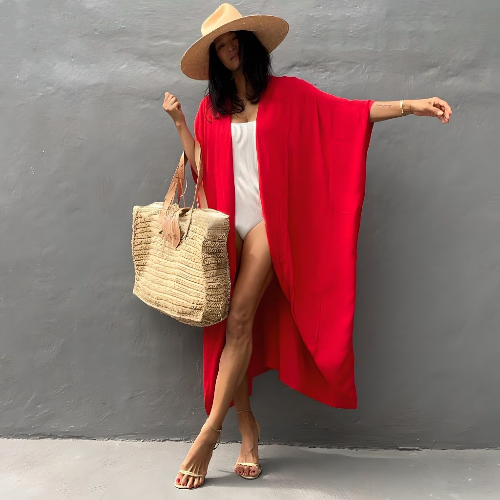 Beach-Cover-Up-Kimono-KIMONOMO-red-1 [problembo.com]